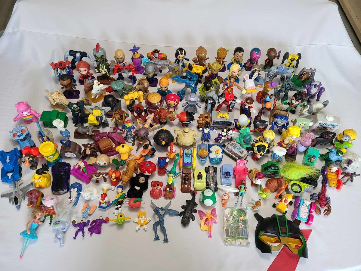 HUGE LOT 155 Pcs McDonald's Happy Meal Burger King Wendys+ Toys NO