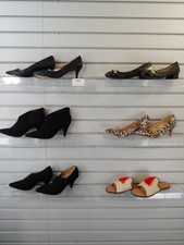 Lot of 6 Pair Womens shoes size 7 Heels Boots Flats Loafer Slipper Sandal 972
