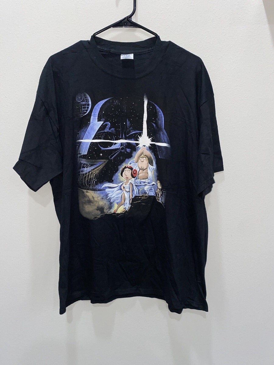 Vintage 2007 Family Guy Star Wars Episode Jerzees T Shirt Vintage 2007 Family Guy Star Wars Episode Jerzees T Shirt