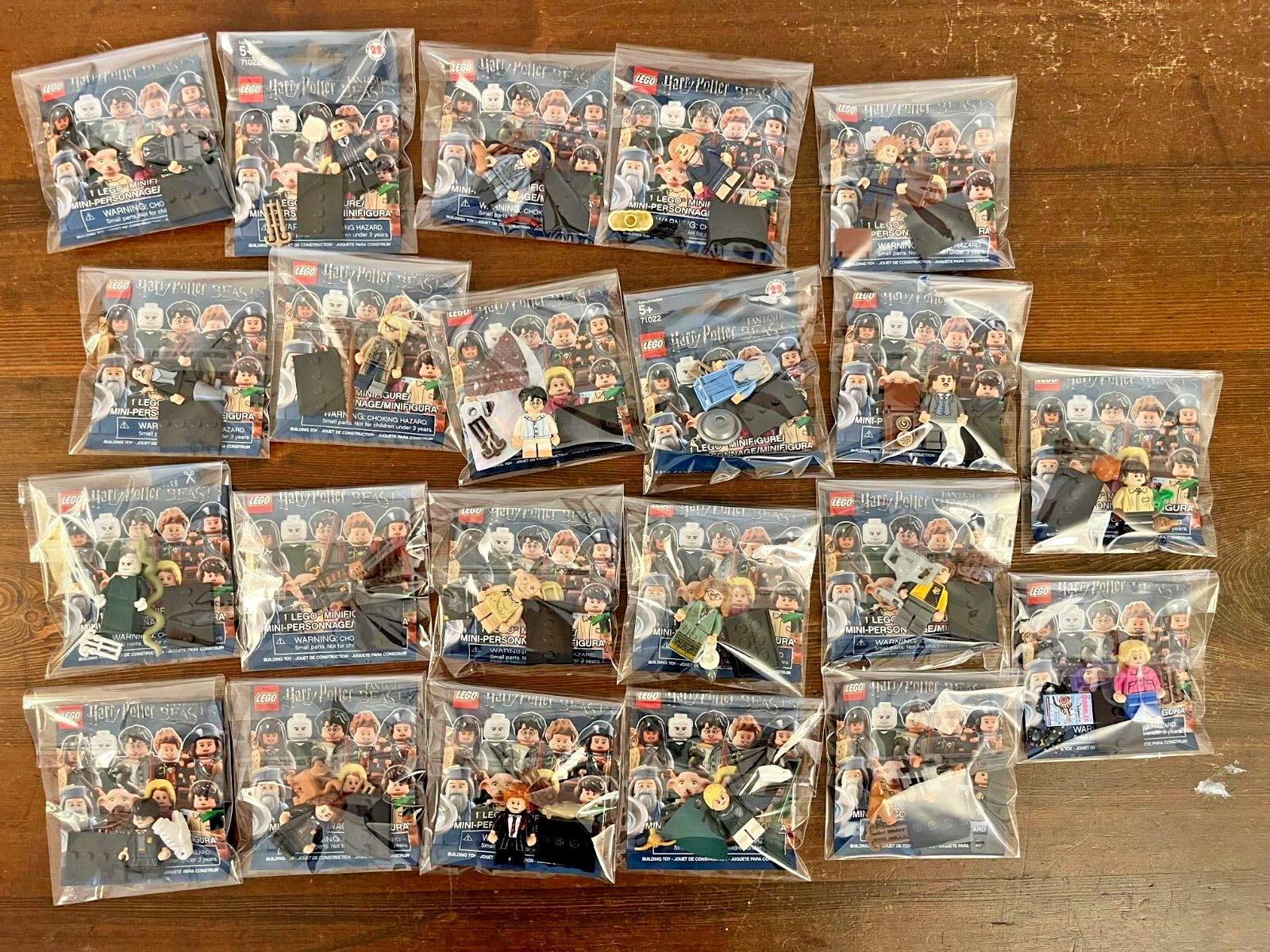 Lego Harry Potter Series 1 Minifigures Complete Set 22 pcs 71022 New 2018