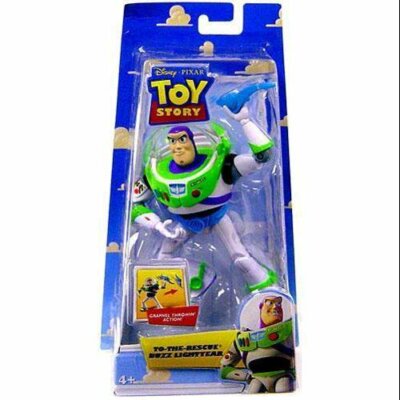 その他 Toy Story 2 Action Figure Rescue Buzz 1999 Toy Story 2 Zipline Rescue Buzz Lightyear Silver