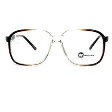 Modern Oprtical Tornado Brown Gradient Eyeglasses Frame 56-18-150mm H17441
