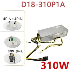For HP Prodesk 600G3 400G5 280G3 4Pin 310W Power Supply D18-310P1A L33619-002