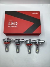 PACK OF 4 LASFIT 12-16V LED Light Bulbs  Lumens 6000K Cool White 1105