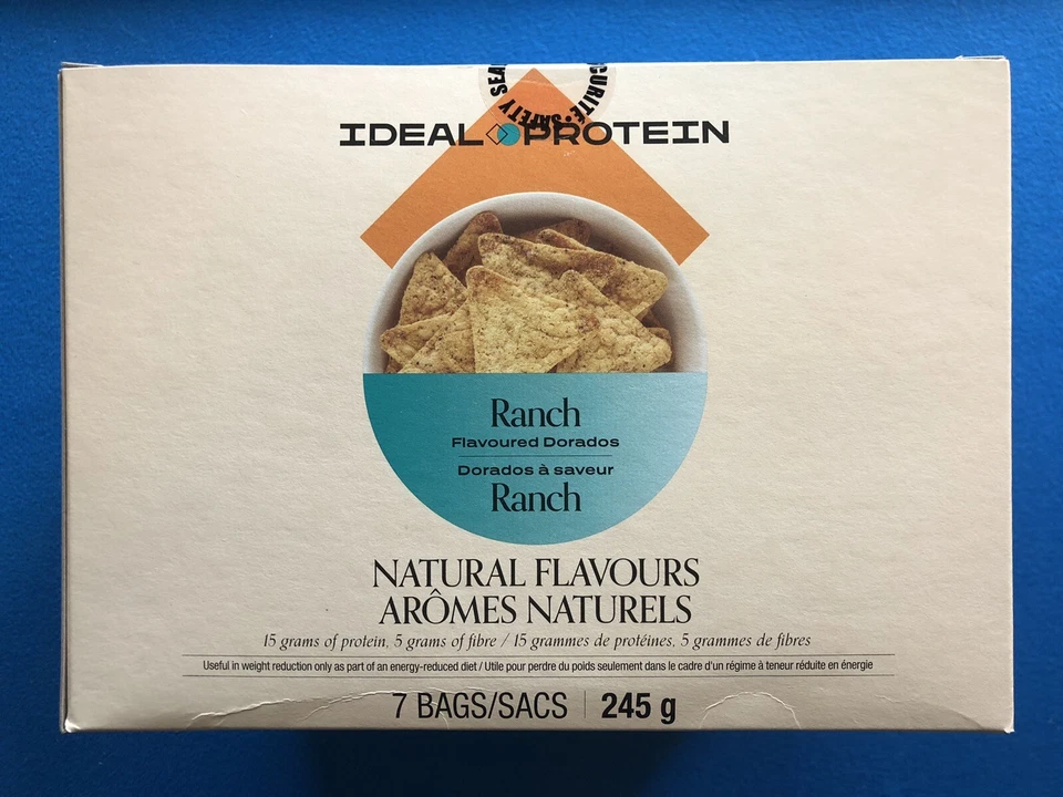 Ideal Protein Ranch Flavoured Dorados - 7 Packets - EXP 11/30/2025 FREE SHIPPING - Image 2 of 4