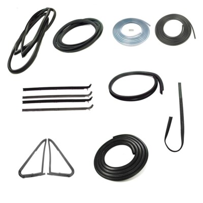 New 16-PC Precision Weatherstrip Kit / For 1987-1993 Dodge Ram Pickup Truck