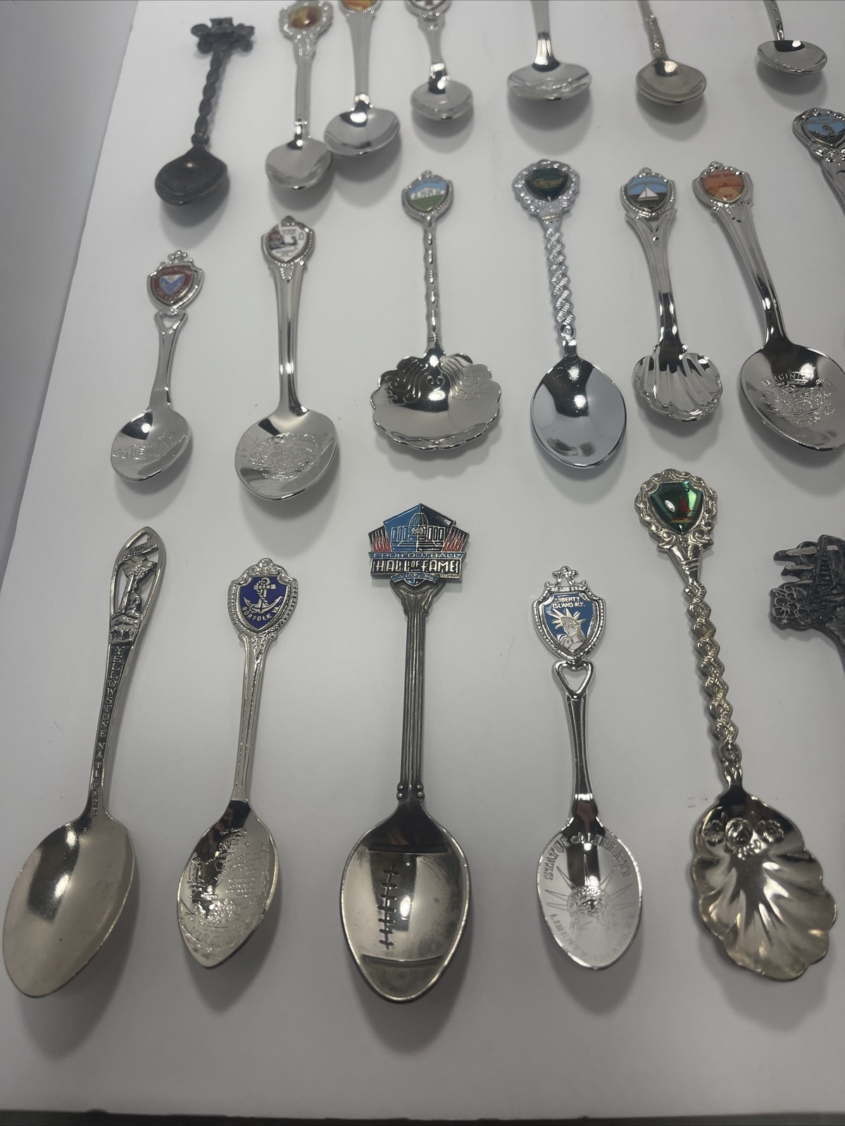 44 COLLECTOR SOUVENIR SPOONS LOT eBay