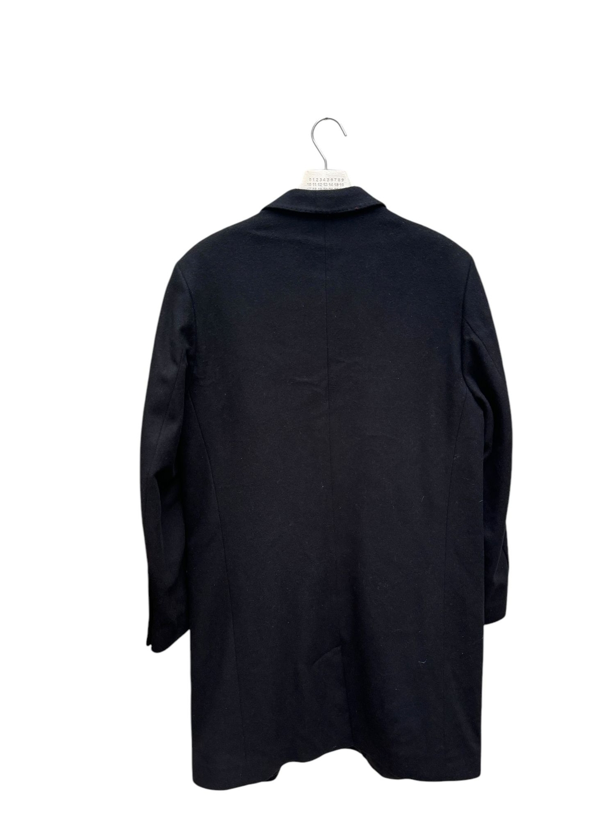 Cappotto Yves Saint Laurent lana cashmere blu scuro taglia 52 L