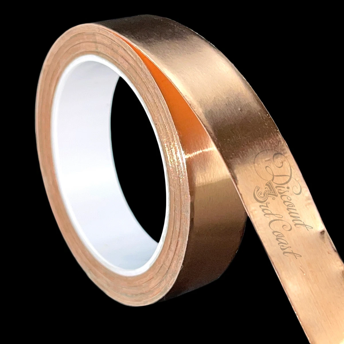 COPPER FOIL CONDUCTIVE TAPE, 1/2” WIDE x 18 FEET LONG, EMI/RFI SHIELDING,  REPAIR