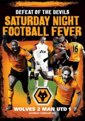 Wolverhampton Wanderers Wolves Man Utd 5th February 2011 (2