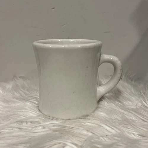 Victor USA Coffee Mug Cup Heavy Diner Restaurant Ware Cream Vintage 8 oz