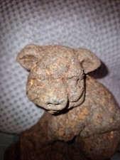 LOVELY VINTAGE RETRO METAL DOOR STOP SHAPED AS A PIG