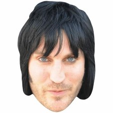 Noel Fielding Stubble Celebrity Mask, Flat Card Face
