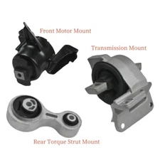 Engine Motor & Transmission Mount Set 3PCS For 2009-2013 Mazda 6 2.5L