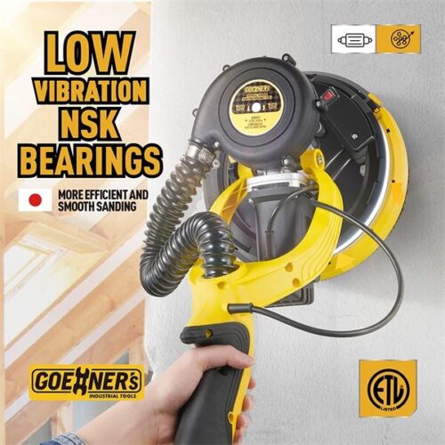 Electric Drywall Sander with Vacuum Automatic Dust Removal 900-1800RPM 7 Speed - Picture 7 of 7