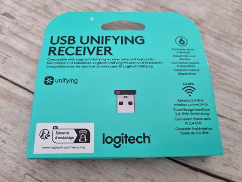 Logitech USB Unifying Receiver Wireless USB für Logitech Unifying Device