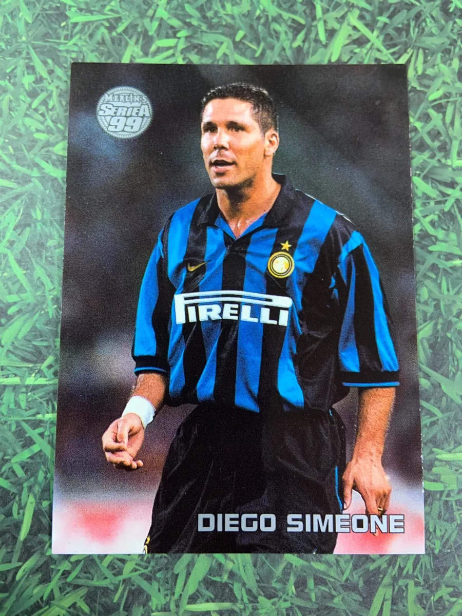 1999 Merlin Serie A Diego Simeone Inter Trading Soccer card | eBay