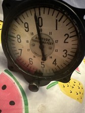 Vintage Barometric Altitude Indicator, Gauge 20,000 FT - 1680 - Rejected Vintage Barometric Altitude Indicator, Gauge 20,000 FT - 1680 - Rejected
