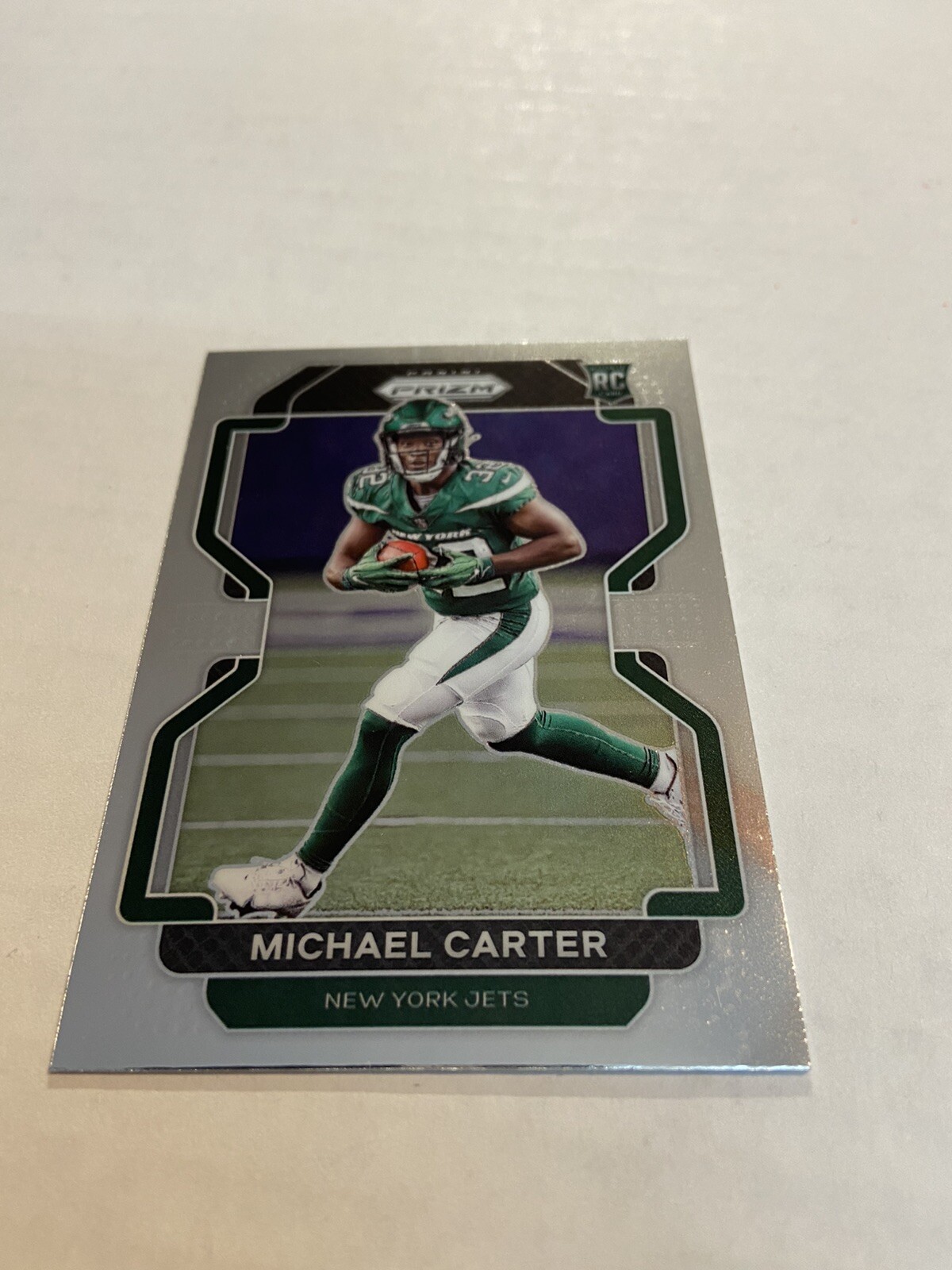2021 PANINI PRIZM MICHAEL CARTER #365 ROOKIE JETS
