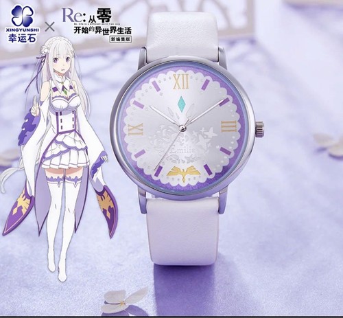 Re:Zero Starting Life in Another World Emilia Watch Collaboration Anime Limited - 第 1/9 張圖片