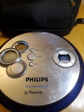 Philips Portable CD Player w/ Case -ESP Expanium MP3 Disc Personal Player