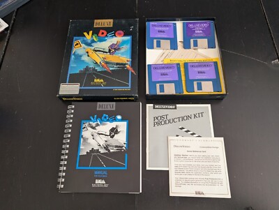Amiga Deluxe Video Vintage PC Game 