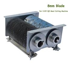 Top Grade Just 8mm Blade for Commercial QE/QH/QSJ-A Meat Cutting Machine USStock