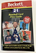 BECKETT #21 BASEBALL CARD PRICE GUIDE ~ MOST TRUSTED SOURCE IN COLLECTING