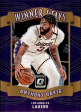 2023-24 Panini Donruss Optic - Winner Stays Anthony Davis #19 Purple Prizm