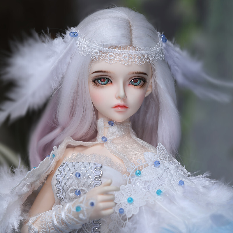 1/4 Handmade Resin BJD MSD Lifelike Doll Joint Doll Girl Gift MiniFee