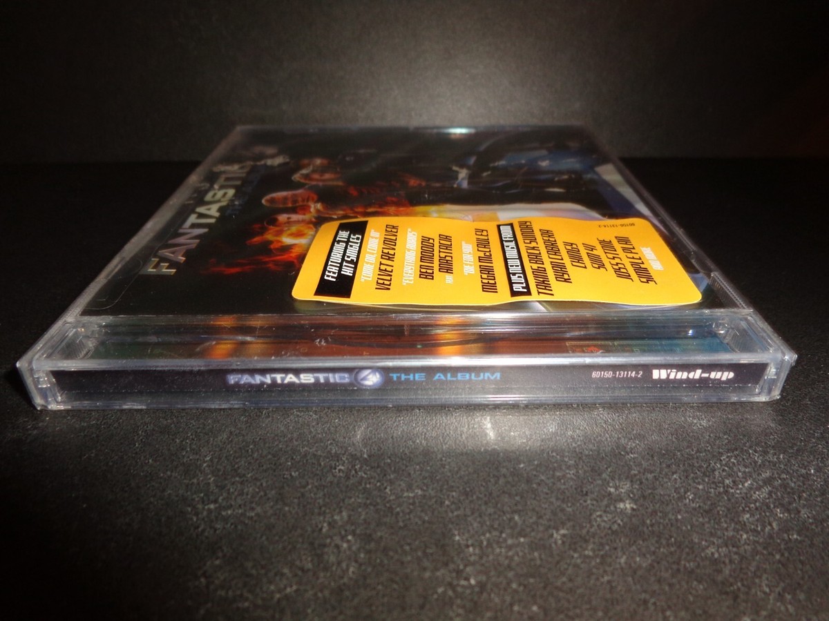 FANTASTIC FOUR THE ALBUM-Rare Collectible NEW CD w/ Velvet