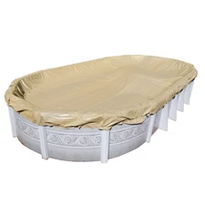Doheny's Harris Pool Products Pro-Tek Winter Cover for Above Ground Oval Pools