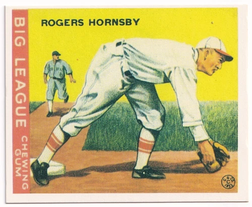 1983 Galasso 1933 Goudey Reprint #119 Roger Hornsby St. Louis Cardinals