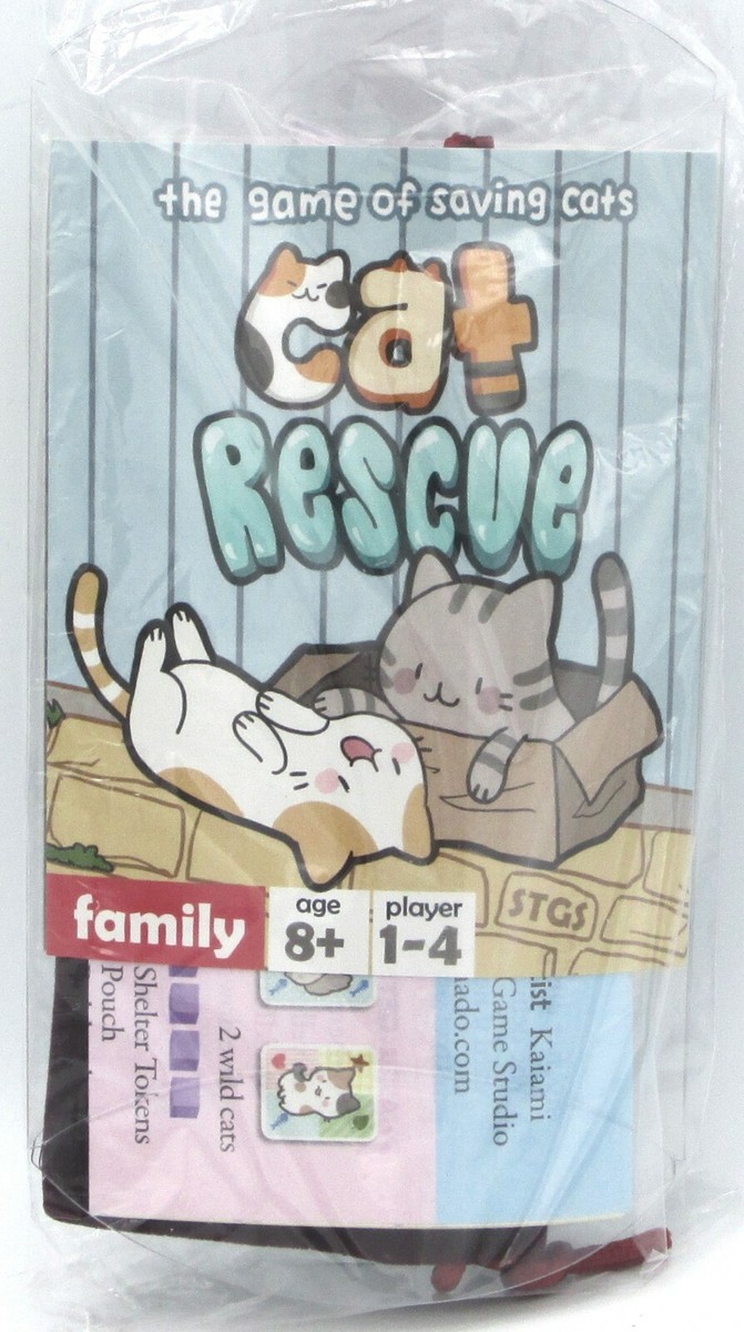Cat Rescue (Card Game) Game of Saving Cats (Base Game) Family Co