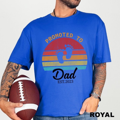 Promoted to Dad Shirt, Fun Father's Day Announcement Tee, , 202819 - Picture 19 of 23