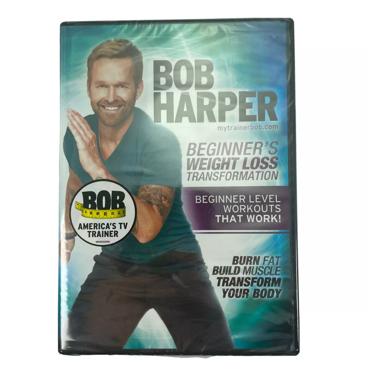 Bob Harper Beginner s Weight Loss Transformation Workout DVD NEW SEALED
