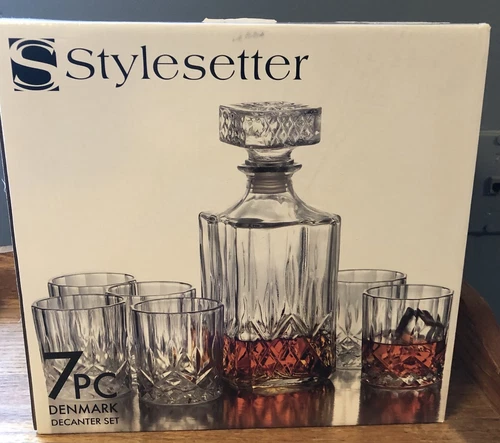Stylesetter Whiskey Decanter Set