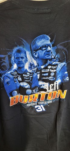 Vintage Chase Authentic Jeff Burton 31 Nascar Mens XL Long Sleeve Shirt - Picture 4 of 6