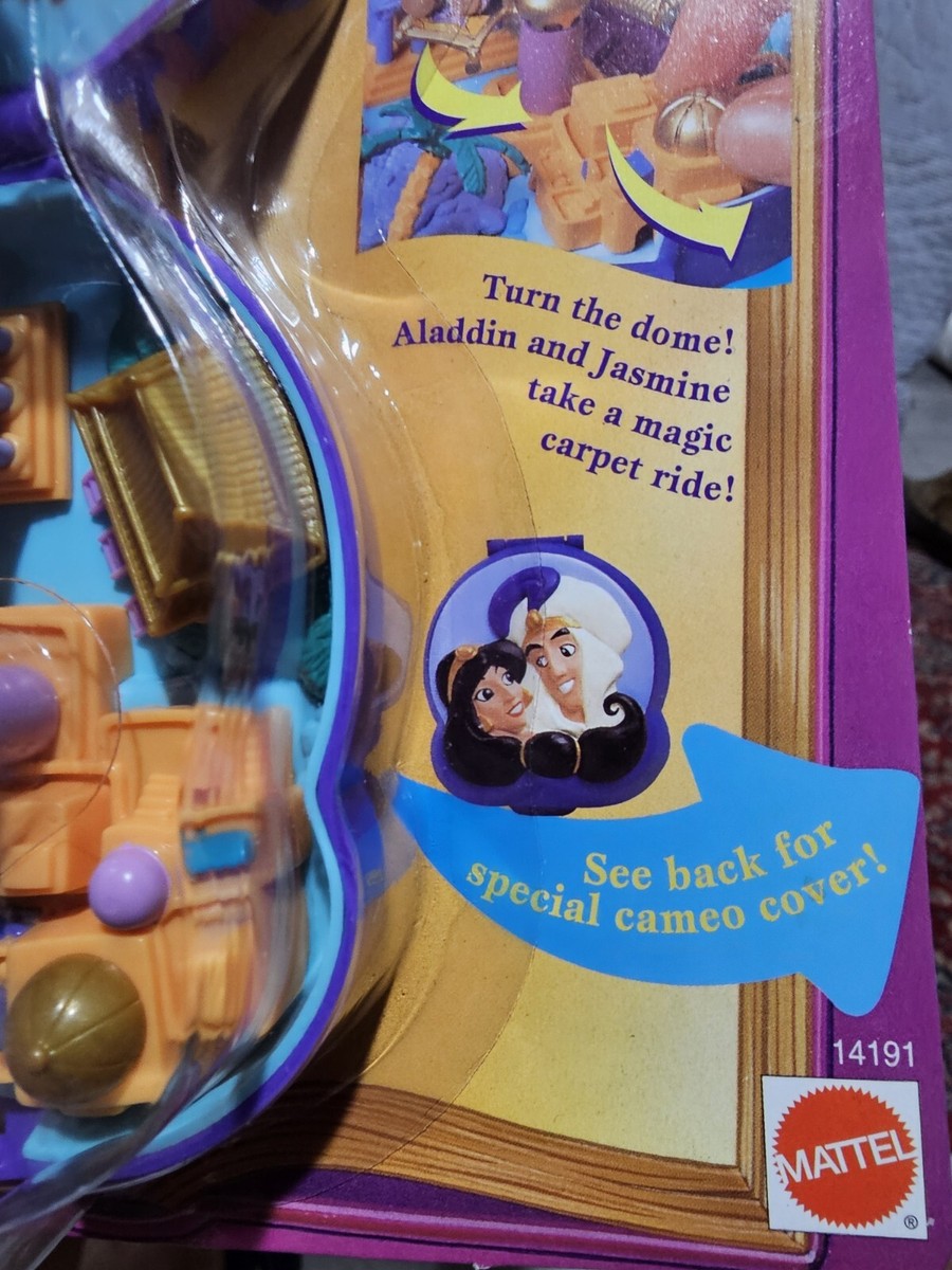 Vintage 1995 Disney Tiny Collection Aladdin Polly Pocket Playcase