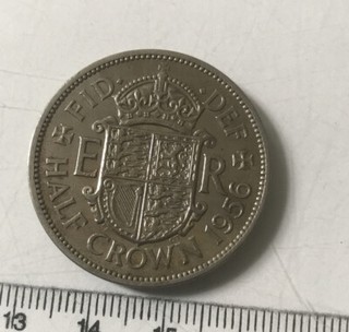 Half Crown. 1956.