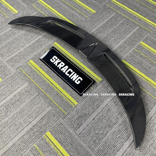 Fits Tesla Model 3 2017-2023 Real Carbon Fiber New Style Rear Trunk Spoiler Wing - Picture 15 of 22