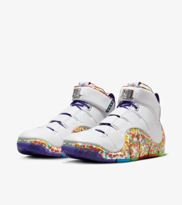 Nike Lebron 4 Fruity Pebbles DQ9310-100 Men