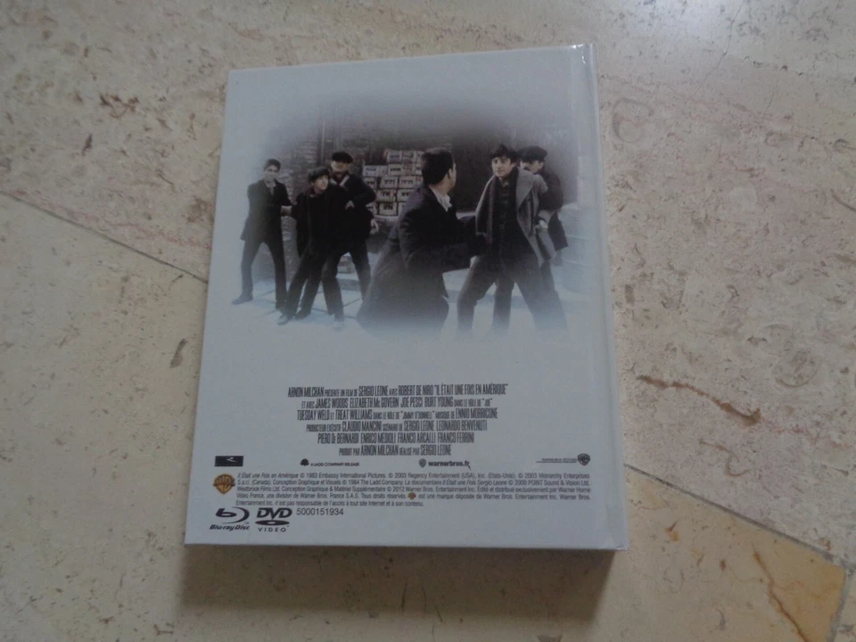 ONCE UPON A TIME IN AMERICA Sergio Leone OOP 3Disc BluRay LTD DIGIBOOK SLIPCOVER - Image 3 of 4