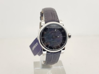 Uhr Locman Toscano 595 Damen Grau Leder Watch