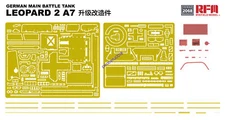 RYEFIELD 2068 1/35 LEOPARD 2 A7 MAIN BATTLE TANK UPGRADE PARTS FOR RM-5108