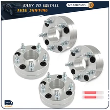 4X 2" 4x100 To 5x114.3 Wheel Adapters For Toyota Chevrolet Honda Mazda Kia Scion