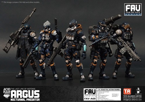 11530 TA Toys Alliance ACID RAIN FAV-A68 Argus,Nocturnal Predator 3.75 1/18 - Picture 7 of 7