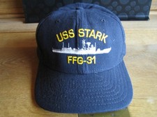 Cap, Basecap, Baseballcap, Marinemütze, Bordmütze - USS STARK - FFG - 31 - schw.