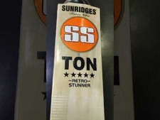 SS Cricket Bat Kashmir Willow Retro Storditore Taglia 4 Copertura originale...