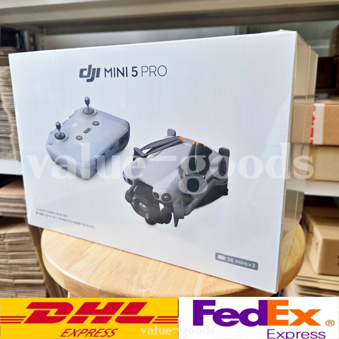 [NEW IN STOCK] DJI Mini 5 Pro Fly More Combo RC-N3 Drone 3 Batteries Authentic